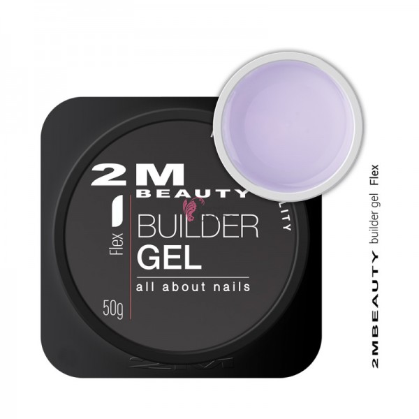Gel UV 2M Beauty Flex Gel, 50 ml, Gel fara senzatie de ardere